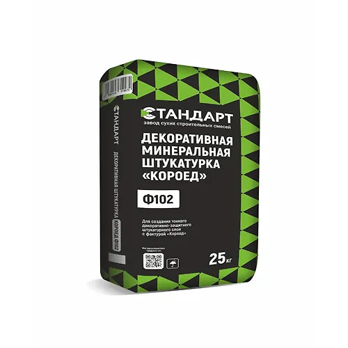 SHtukaturka dekorativnaya STANDART koroed 2mm 25kg (1poddon-60sht) F102_1