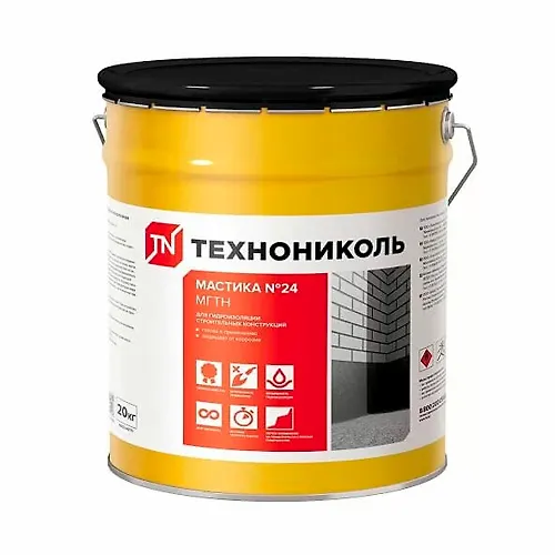 Mastika gidroizolyatsionnaya TEHNONIKOL №24 (MGTN) vedro 20 kg (kod 224507)_1