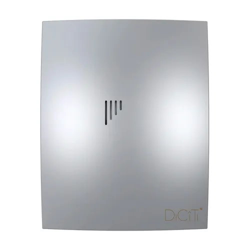 Ventilyator nakladnoj BREEZE D100 s obratnym klapanom Gray metal Diciti (BREEZE 4C Gray metal)_1