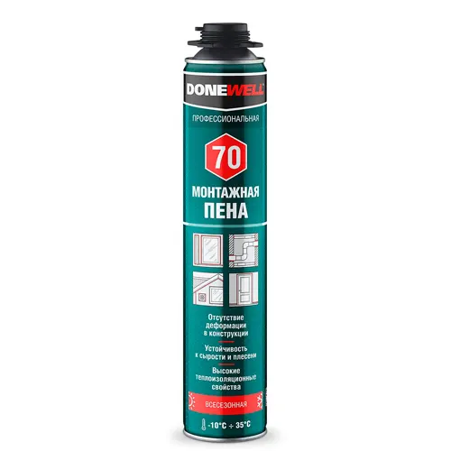 Pena poliuretanovaya montazhnaya DONEWELL 70 (DPP10U70)_1