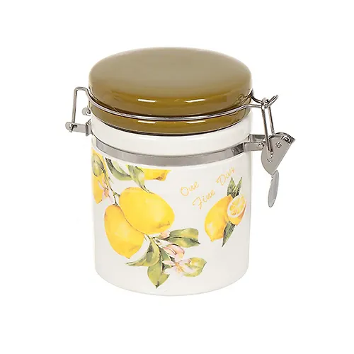 Banka dlya sypuchih produktov, dolomit, 0.75 l, s kryshkoj, Daniks, Luchiano (338359)_1