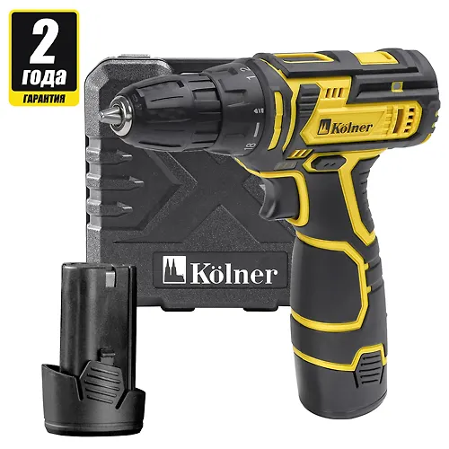 Kolner KCD 12-2LC Drel-shurupovert akkumulyatornaya 12 Volt, 0-650 ob/min, 17Nm, 1,5 Ach(Li-on),_1