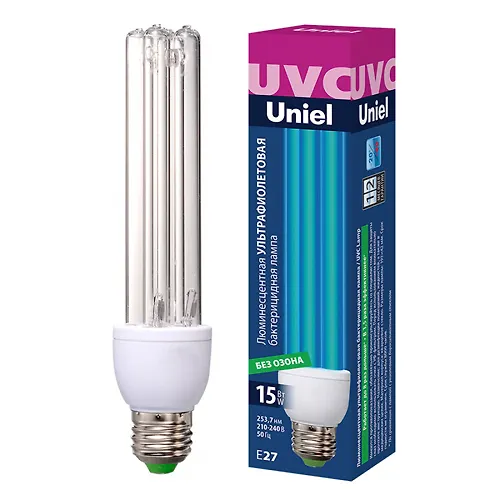 Lampa ultrafioletovaya bakteritsidnaya ESL-PLD-15/UVCB/E27/CL (UL-00007270)_1