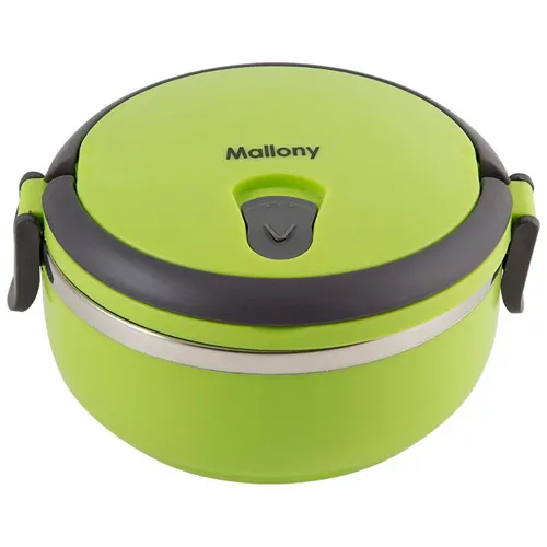 Termokontejner pischevoj Mallony SEMPLICE, nerzhaveyuschaya stal, 0,6 l, zelenyj_1