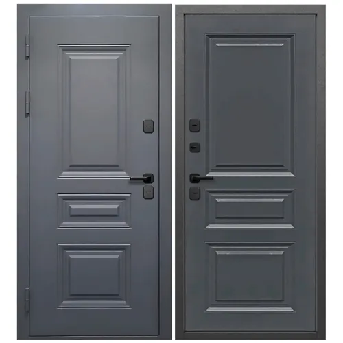 Dver metallicheskaya klimaticheskaya Ferroni Luxor Termo Klassika Satin Grafit 960 levaya_1