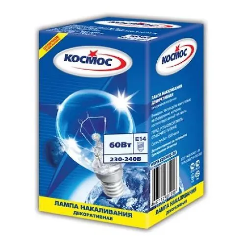 Lampa nakalivaniya Kosmos SHR PR 60 E14_1