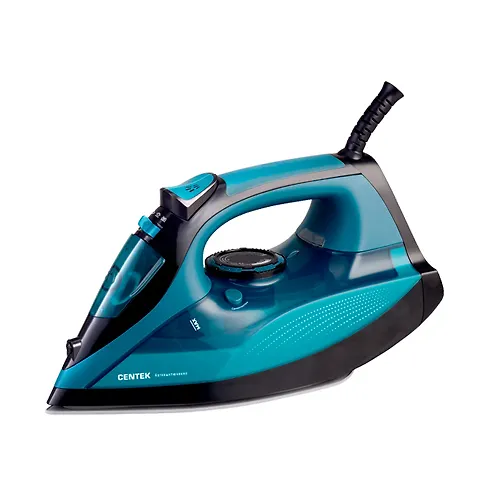 Utyug Centek CT-2317 BLUE (sinij) 2800 Vt, keram. podoshva, par. udar, zasch. ot nakipi, avtovyklyuchenie_1