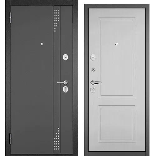 COMFORT MP (Antratsit bukle, RL-11 MDF Dub belyj skandinavskij 9E-190) 2050h860 levaya 56,8kg_1