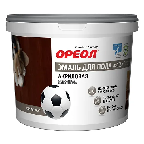 Emal akrilovaya dlya pola 