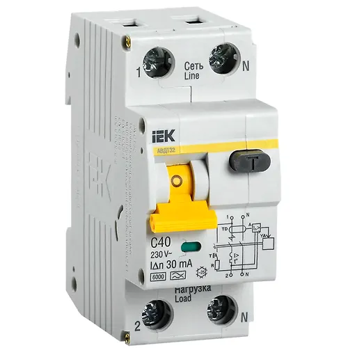 Difavtomat IEK AVDT 32 S40 30mA art.MAD22-5-040-C-30_1