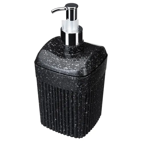 Dispenser dlya zhidkogo myla Velvet 0,65 l, chernyj granit Econova_1