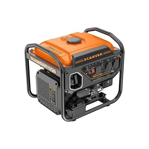 Generator benzinovyj Carver PPG -5100I invertornyj (4,2/4,5 kVt, 220V, 2 rozetki, USB, displej)_1