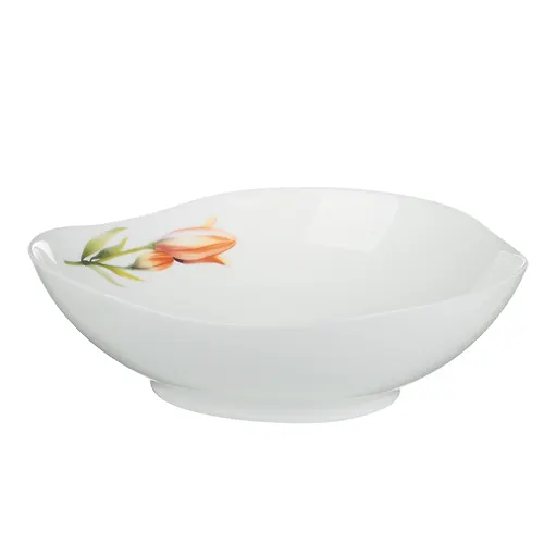 MILLIMI Liliya Salatnik, opalovoe steklo, 1000ml, 19h7sm, treugolnaya forma_1