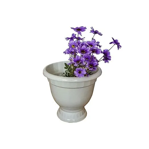 Kashpo s poddonom 15 l beloe, Brig_1