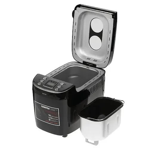 Hlebopechka Centek CT-1415 (chern) 1500g, 860Vt, 15 programm, tajmer, LCD, okoshko_3