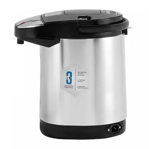 Termopot Galaxy LINE GL 0611, seryj, 900 Vt, 2,35 l, funktsiya povtornogo kipyacheniya, avtootklyuchenie pr_2