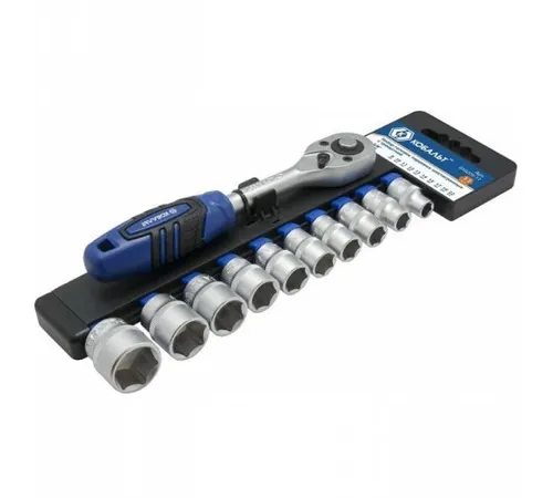 Nabor golovok torts.KOBALT s treschotkoj 3/8