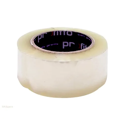 Klejkaya lenta PROFITTO upakovochnaya 48mm h 145m prozrachnaya art.44997 (6/36sht)_1