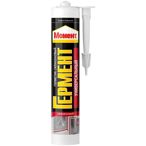 Germetik Silikonovyj Universalnyj Moment GERMENT (prozrachnyj), 280 ml_1