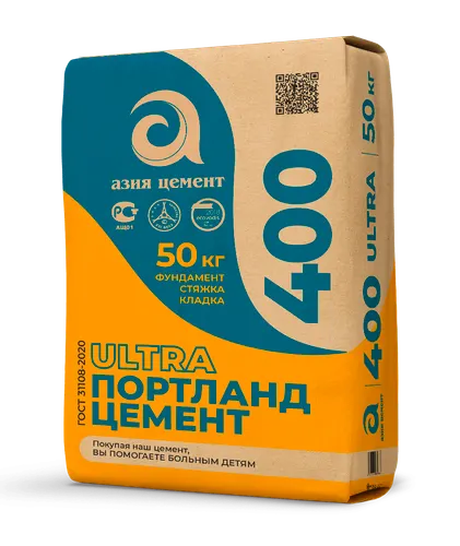 TSement II/A-P32,5N (GOST31108-2020) (M-400) 50kg 