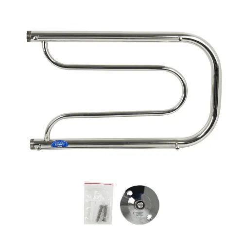 Polotentsesushitel FOKSTROT s POLKOJ 320h500 mm , d32x2mm nerzhavejka polirovannaya f3250 SANAKS_2
