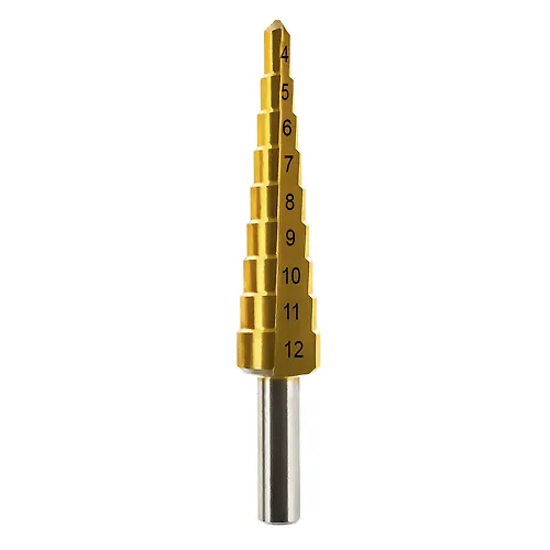 Sverlo po metallu stupenchatoe PRAKTIKA 4-12 mm shag 1 mm TIN (1sht.) blister_2