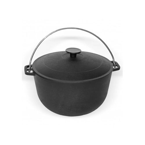 Kazan chugunnyj s kryshkoj i duzhkoj 15,0 l 1515-3 
