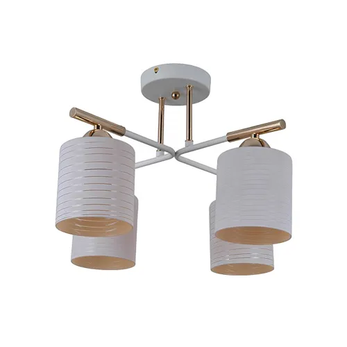 ESCADA Potolochnyj svetilnik Escada 1124/4P E27*40W French gold/White_1