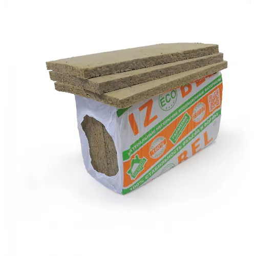 Minvata iz Bazalta IZOBEL L-25 (8sht) 1000*600*50 (0,24m3/4,8m2/ Plot-t do 32kg/m3) ekn 621519_1