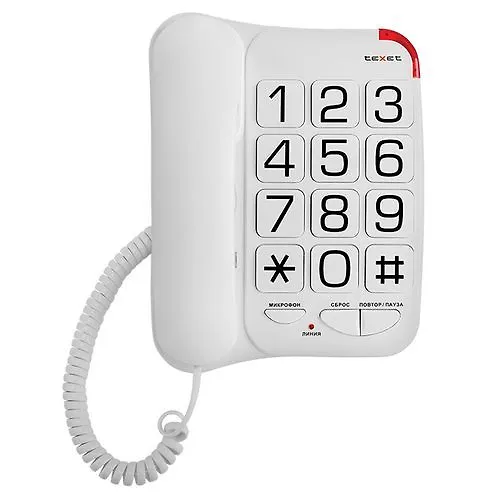 Provodnoj telefon teXet TX-201 belyj_1