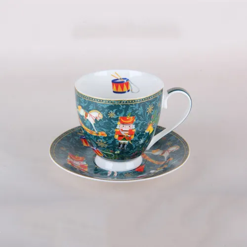 Para chajnaya 400 ml p/u, SCHelkunchik i myshinyj korol, zelenyj YQ25002_1
