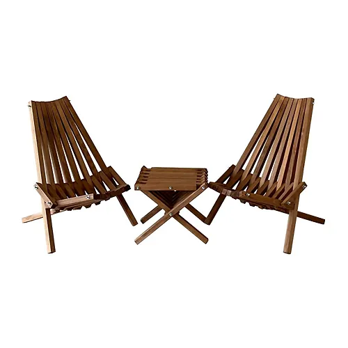 Nabor mebeli KENTUKKI korichnevyj (stol, 2 kresla-shezlonga) G-056-OAK_1