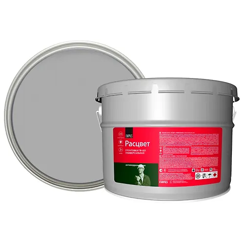 Gruntovka bystrosohnuschaya GF-021 Rastsvet seryj 12 kg_1