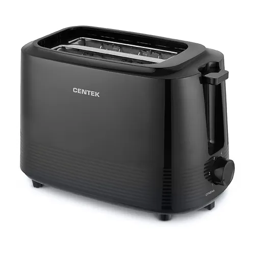 Toster Centek ST-1433 (chernyj) 700Vt, 6 ur. prozharki, 2 tosta, poddon, stop, regul-ka rumyanosti_1
