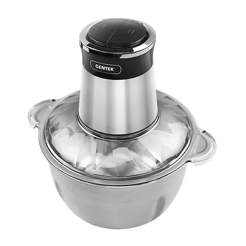 CHopper Centek CT-1399 <350Vt> 2 skorosti, chasha nerzh. 2,5 l, 4 lezviya, rezinovoe osnovanie_2