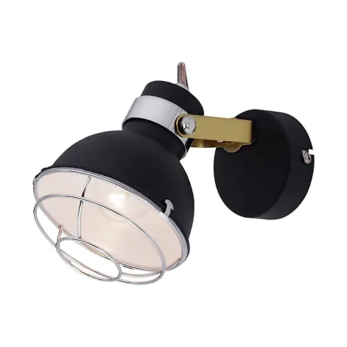 ESCADA Nastennyj svetilnik Escada 1135/1A E14*40W Black/Chrome_1