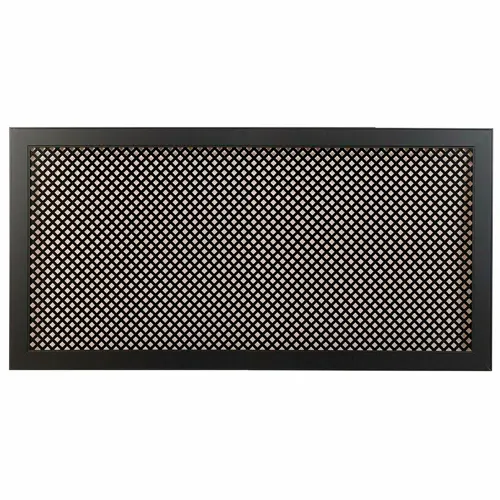 Ekran dlya radiatora DE LUXE 90 h 60sm Gloriya CHernyj 