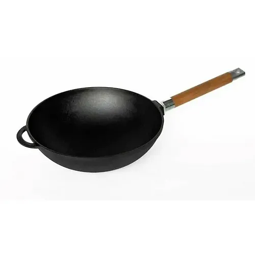 Skovoroda WOK chugunnaya s ruchkoj, d.240 TM Gardarika_1