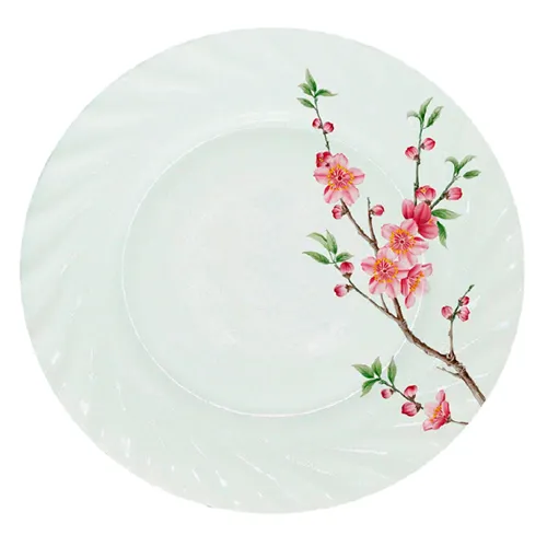 Tarelka ploskaya 19 sm JEWEL Flora 6933 (steklokeramika) (PS0035-48)_1