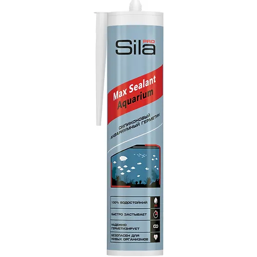 Germetik silikonovyj akvariumnyj chernyj SILA PRO Max Sealant AQ 290ml_1