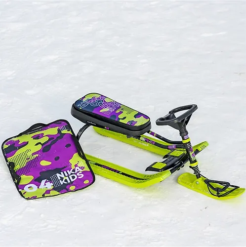 Snegokat Igrushka Nika Timka sport 1+ TS1+/KF kamuflyazhnyj fioletovyj_3