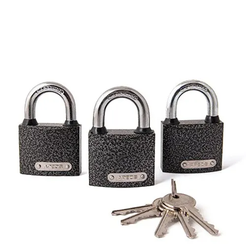 Zamki navesnye Apecs PD-01-50-Blister (3Locks+5Keys)_1