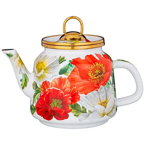 CHajnik emalirovannyj agness, seriya maki 1,0l podhodit dlya induktsion.plit 950-474_1