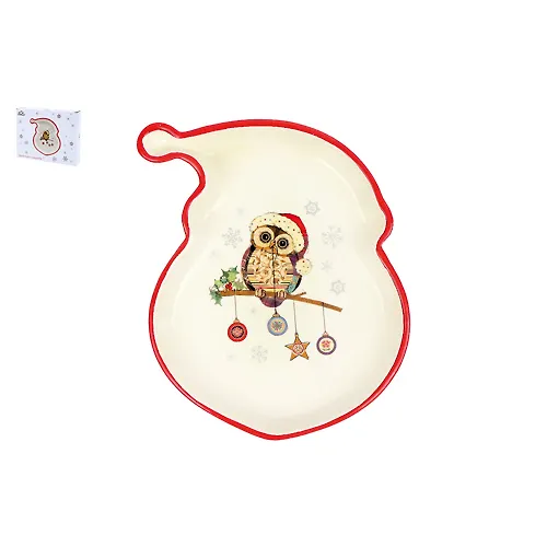 Blyudo 19.9h15.1sm f.santa p/up, Owl Christmas ZFC249-51_1