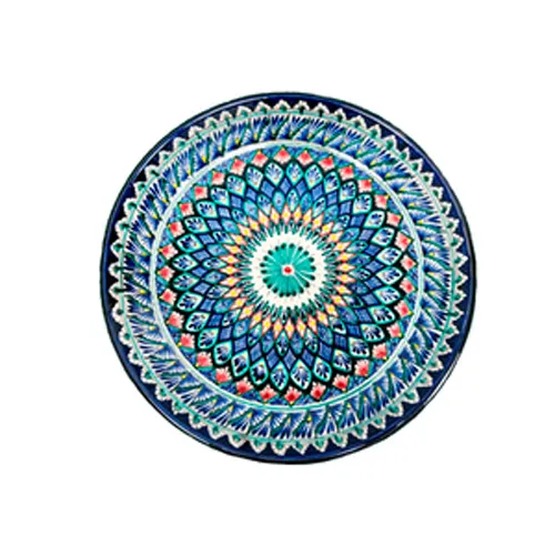 Lyagan Sinij (blyudo dlya plova) krug 42 sm. Uzbekistan_1