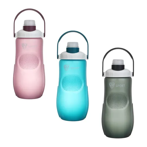 Butylka dlya vody tm BY SPORT, 1000ml, 23,5h9,5sm, PP, 3 tsveta 088-139_1
