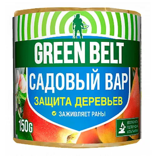Var sadovyj Grin Belt dlya zazhivleniya ran derevev, 150 g_1