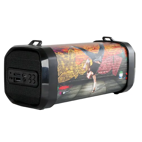 TELEFUNKEN Portativnaya audiosistema TF-PS1240B (print Street dance)_1