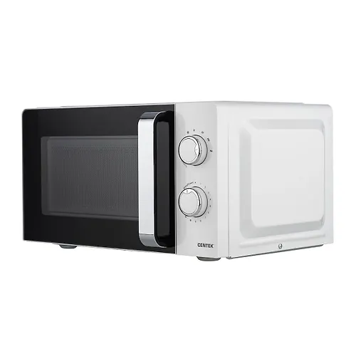 SVCH Centek CT-1575 White (Belyj) 700W, 20l, 6 urovnej moschnosti, podsvetka, otkryvanie ruchkoj_2