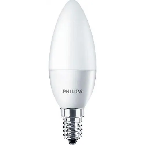 Svetilnik PHILIPS Lampa svetodiodnaya 6Vt 620lm E14 840 B35matovaya_1